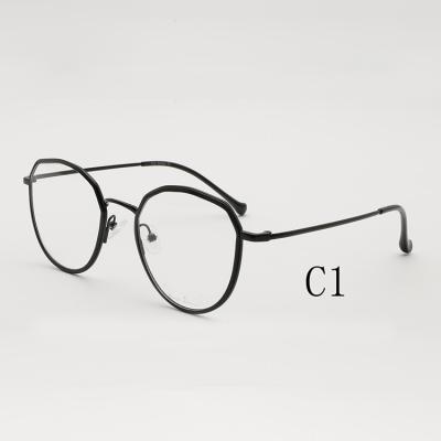 China Latest High Quality Round Metal Myopia Optical Frames Optical Frames For Reading Glasses for sale