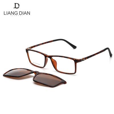 China 2018 Ready Square Stock New Arrival Square Sunglasses Magnet Polarized Clip On Sunglasses for sale