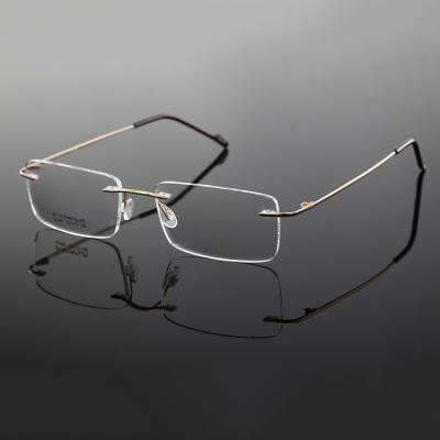 China Other designer brand eyewear frame, rimless men optical frames wholesale for sale