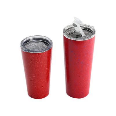 China Tumbler Manufacturers 22oz 16oz Double Wall Disposable Straw Insulated Vacuum Tumbler for sale