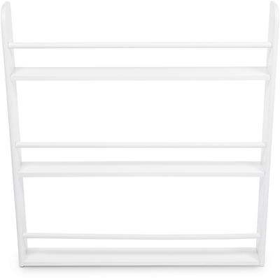 China Storage Kids Wall Bookshelf Kids Shelves Wooden Book Display Rack Organizer White for sale