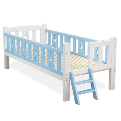 Chine Modern kids bedroom furniture safe to enter and stair case rail solid wood kids bed TYKB001 à vendre