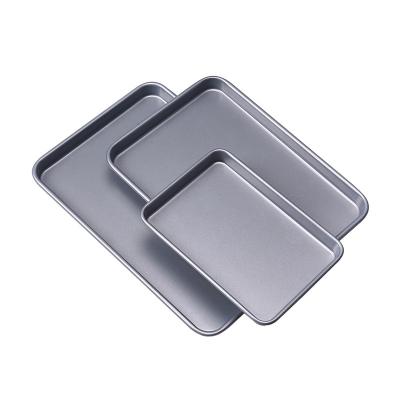 China Amazon Hot Selling Viable Rectangular Carbon Steel Thickened Cookie Cake Mold Baking Tool for sale