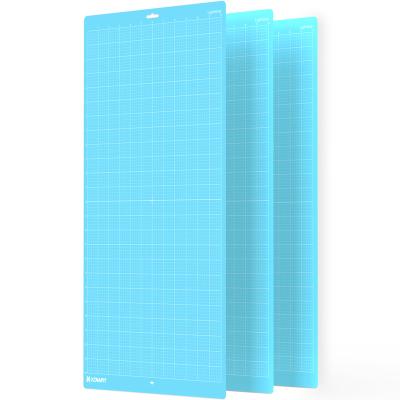 China Crafts Xinart 12x24 Inch Bule LightGrip Cutting Mat For Silhouette Cameo 4/3/2/1 Vinyl Cutting Mat 3 Mats for sale