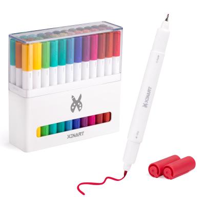 China Xinart Craft Writing Dual Tip Pens Drawing Color Paint Marker Set for Cricut Joy Machine 33 for sale