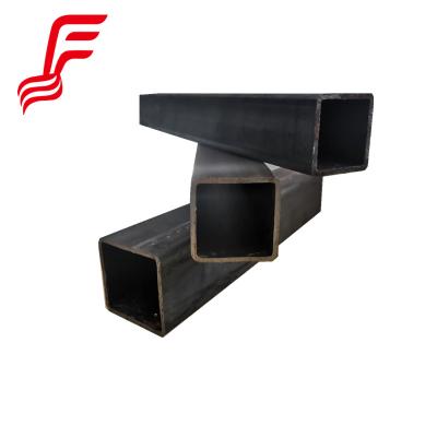 China Structure Pipe SHS RHS Erw Black Carbon Square / Rectangular Steel Pipe / Tube for sale