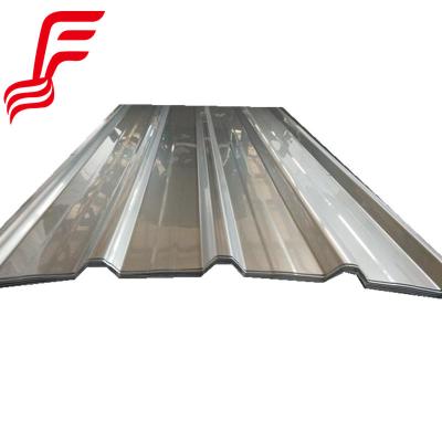 China 2021 professional backing plate manufacturer! Cheap Metal Galvanized 28 Gauge Corrugated Steel Sheeting With Steel Structure for sale