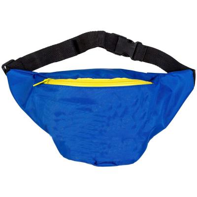 China Running CHALLENGE Outdoor Waist Bag Fasion Fanny Pack Waist Bags With Adjustable Boys Waist Straps Motorcycle (Neon Blue) for sale