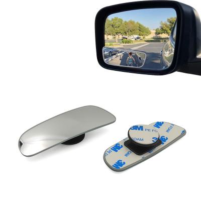 China Rearview Rectangle HD Convex Body Rear View Blind Spot Glass Frameless Wide Angle Adjustable Mirrors For Cars for sale