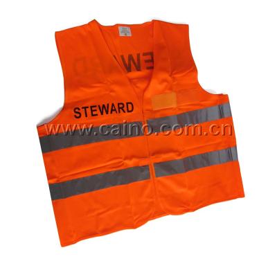 China Safety Breathable Luminous Neon Reflective Vest Custom Color Men Invests Safety Reflective Marks Visibility Vests for sale