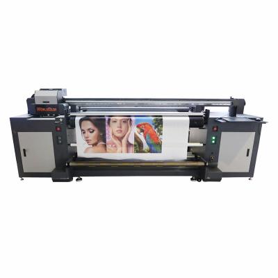 China Roll to roll and flatbed UV hybrid printer large format printing machine digital inkjet printer for sale