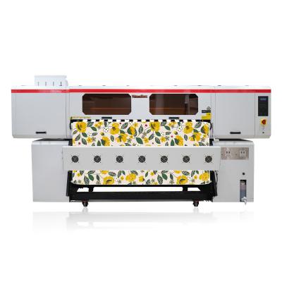 China 1.8m 2.2m 3.2m 8pcs heads Digital Sublimation Printer For Heat Transfer Textile Printing Factory Direct Sale Inkjet Printer for sale