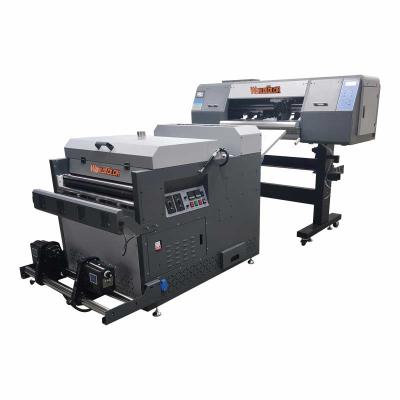 China 2022 new upgraded factory price DTF 600mm dual 4720 i3200 print head heat transfer DTF pet film printer for any fabric for sale