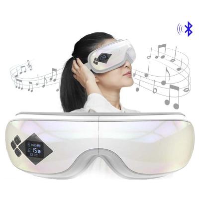 China Xiamen Factory Easy Operation Electric Eye Care Massager Portable Vibration Led Eye Mask From MAS-Agee Brand for sale