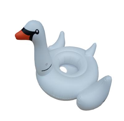 China Eco-Friendly Clean Inflatable Baby Pool Float Seat Safety Swan Floating Row From Inflatable Baby Seat Manufacturer for sale