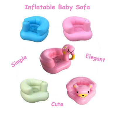 China Single Baby Sofa Infant Support Seat, Inflatable Bird Bear Baby Sofa, Child Dining Chair Seat Armrest Sofa for sale