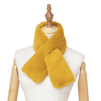 China China Factory Wholesale Elegant Ladies Scarves Plush Scarf Fashion Scarf for sale