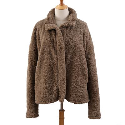 China Loose Warm Thick Fur Mink Coat, Winter Breathable Fashion Faux Fur Jacket Women's Artificial Mink Fur Coat for sale