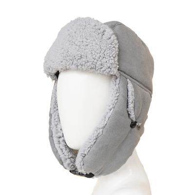 China JOINT pure warm earmuffs of color men and women climbing ski hat thickened earmuffs hat cotton Lei Feng hat for sale