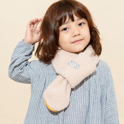 China soft & Winter Fashion Cartoon Cute Warm Kids Scarf Super Soft Plush Children Scarf for sale