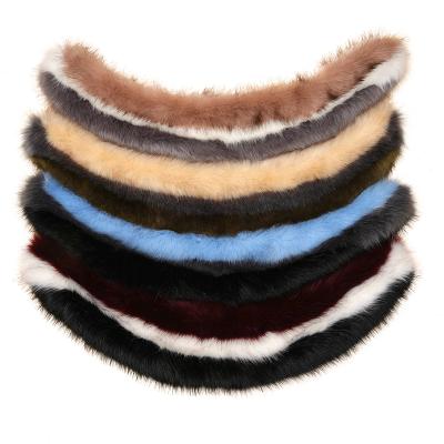 China soft & 3 Colors Warm Fashionable High Quality Faux Fur Collar Scarf Wool Coat With Big Fox Fur Collar Fur Collar for sale