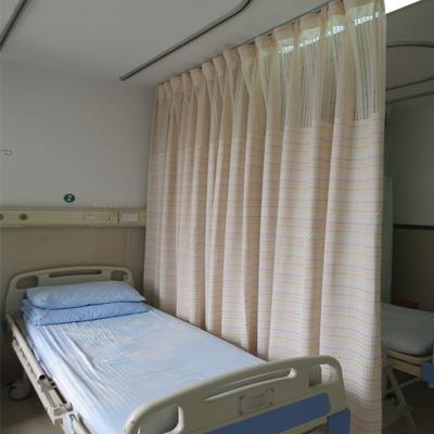 China Hot Selling Blackout Best Price Color Medical Nursing Home Beauty Bed Divider Curtain For Hospital for sale