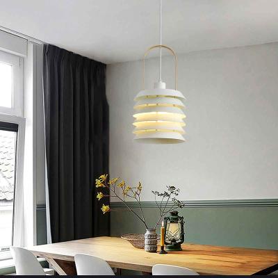 China 6 Layer Modern White Color Pendant Light Modern Kitchen Island Pendant Lights for Hotel and Cafe Dining Room for sale