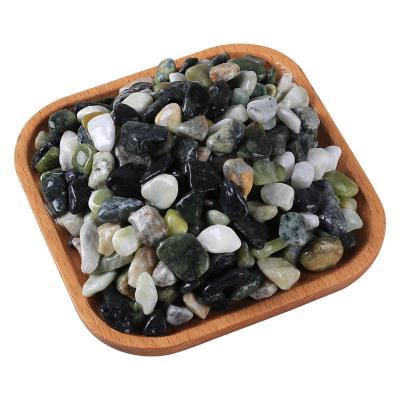 China Modern hot sale pea green washed gravel pebble landscaping garden street and terrazzo for sale