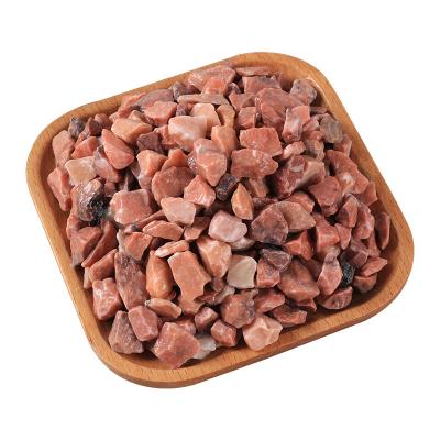 China AIKING Pink Modern Decorative Natural Gravel Lotus Aquarium Unpolished Stone for sale