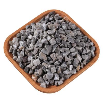 China Modern high quality gray stone landscaping garden gravel pebble decor whetstone for sale for sale