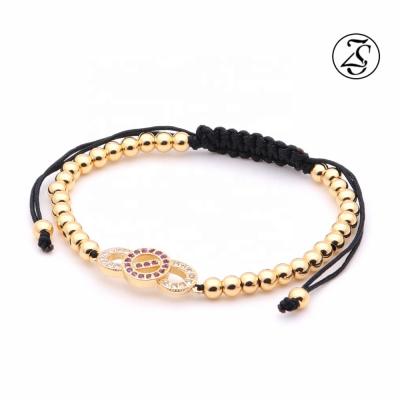 China Popular Personalized Adjustable Bracelet Armor Rollover Protection Device Bracelet Women Beads Bracelet for sale