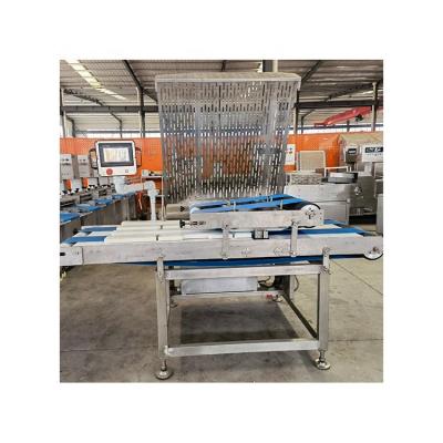 China High efficiency fully automatic slicing cut off chicken breast, beef, lamb fresh meat double channel horizontal slicer for sale for sale