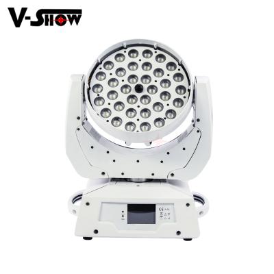 China Club Disco DJ Bar Stage Lighting DJ Club Disco 36*10w RGBW Zoom LED Moving Head Lights Controller Stage Lighting for sale