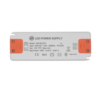 China Fireproof PC AC DC Led Driver 12v 48w With CE , ROHS Certificate for sale