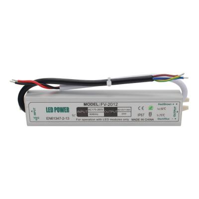 China LED Lighting 12V 24V Constant Voltage Led Power Supply 12W 24W 10W 15W 20W 24W 30W 36W 45W 60W 72W Led Light Driver for sale