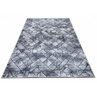 China Reversible Popular Living Room Decorations Home Central Carpet Geometry Shaped Modern 3d Blanket Rugs for sale