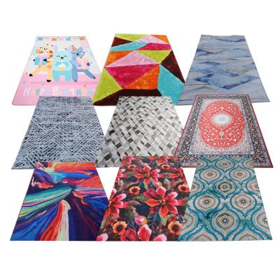 China Non-slip Custom Printed Blanket Children's Large Area Rug Floor Hotel 3d Carpets Carpet For Living Room for sale