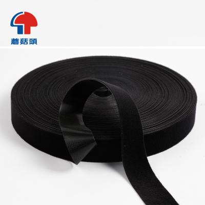 China Sustainable Custom Logo Adjustable Self Locking Hook And Loop Cable Ties Hook And Loop Strap for sale