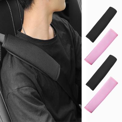 China Neoprene / Nylon Soft Shoulder Pads Seat Belt Pillow Car Seat Belt Covers Belt Protector Pad for sale