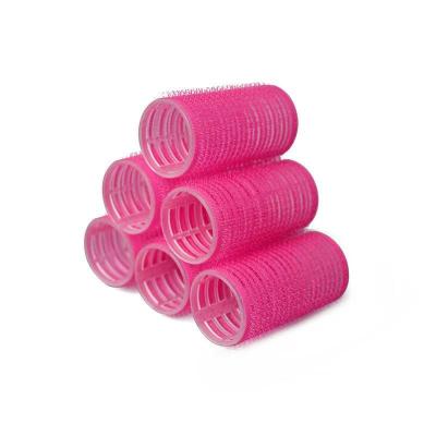 China Amazon Hit Hair Rollers Durable Plastic Nylon Loop Hair Rollers Hook & Loop Hair Rollers for sale