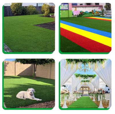 China Modern cheap price Chinese landscaping artificial grass landscape green lawn artificial grass for wall and decoration for sale