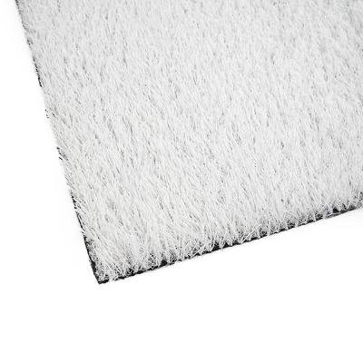 China Anti-agent Hot Sale 20mm 25mm White 30mm White Artificial Grass for sale