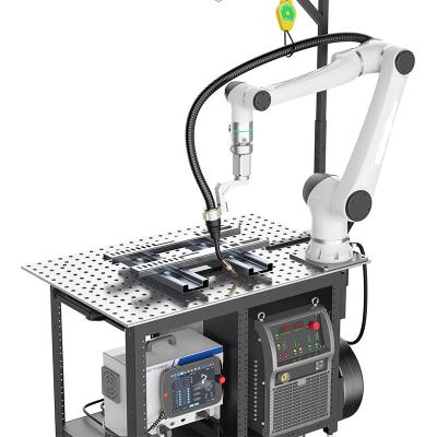 China Welding Intelligent welding robot CNC controlled automatic welding machine Welding robot for sale