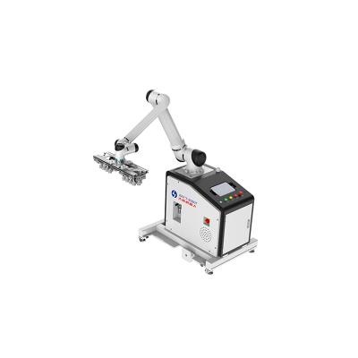 China Food & Beverage Factory Hot Selling Automatic Palletizer Robot Palletizing Cobot Case Packer And Robot Palletizer For Carton Box for sale