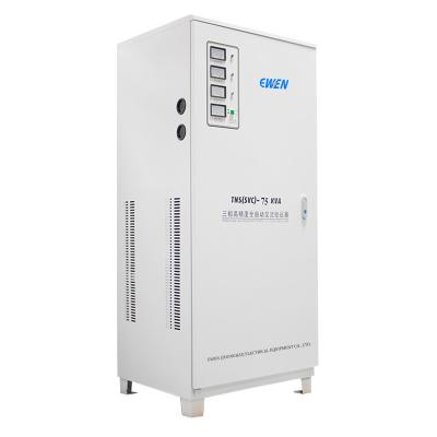 China TNS(SVC)-75KVA AC Power Stabilizer Three Phase Automatic Voltage Regulator Stabilizers AVR 380V 230V 220V 400V 415V 440V 480V Te koop