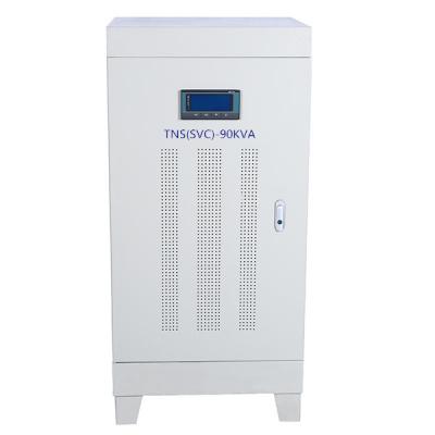 중국 90KVA Ac 자동적인 전압 안정제 50Hz에 60Hz 3 단계 전압 조정기 판매용