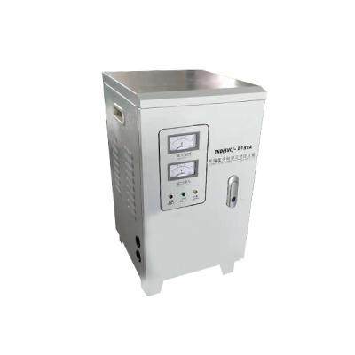 중국 220V 10KVA 단일 위상 전압 안정제 10000VA 50Hz 수직 임명 판매용