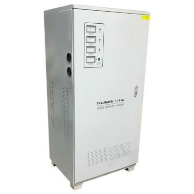 China 3 Phase Automatic Voltage Regulator 304V To 456V Input 220V Output 50KVA for sale