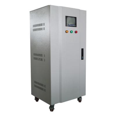 Cina Stabilizzatore 45KVA 380V 400V di tensione di 3 fasi AVR con lo schermo di visualizzazione LCD in vendita