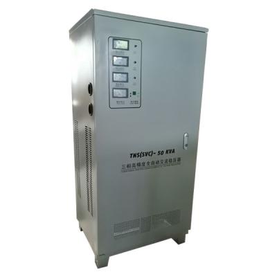 China Automatic Dry Type Three Phase Voltage Stabilizer 50KVA F Insulation Class for sale